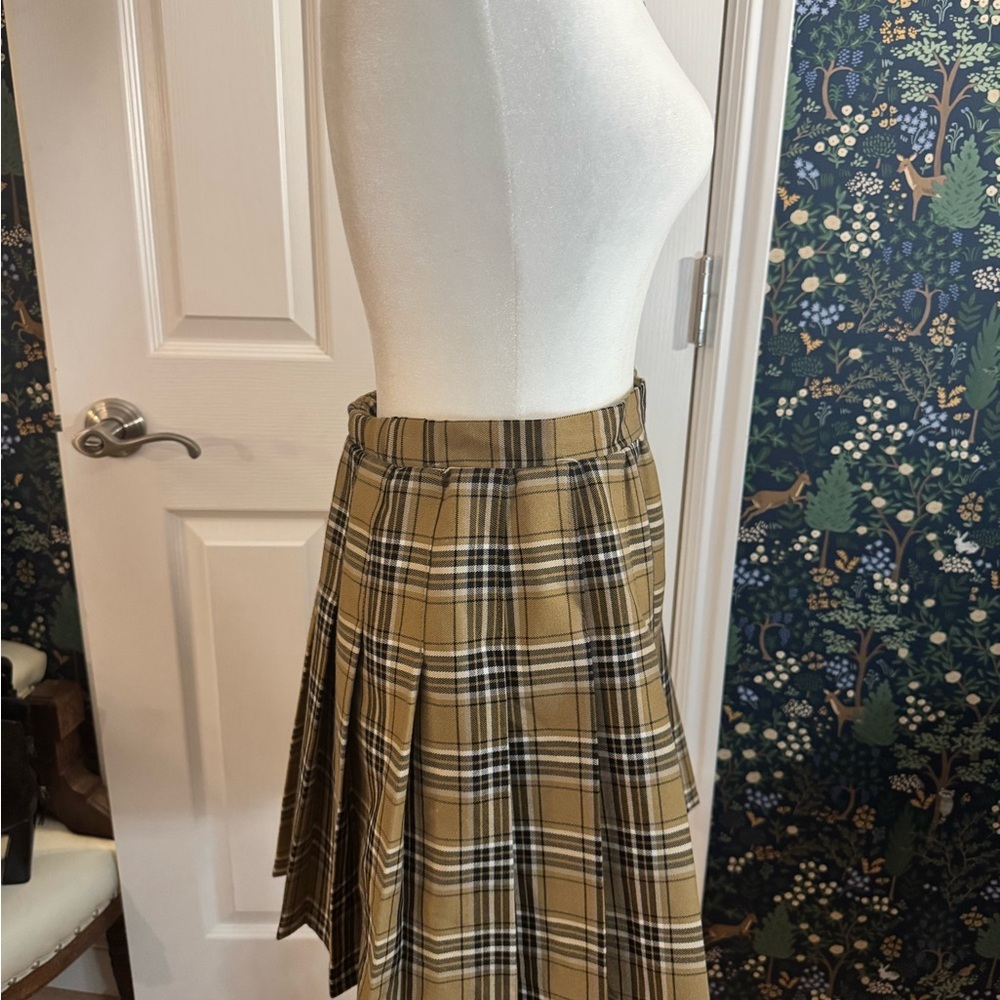 Wild Fable Checkered Mini Skirt in Tan and Black - Picture 2 of 4